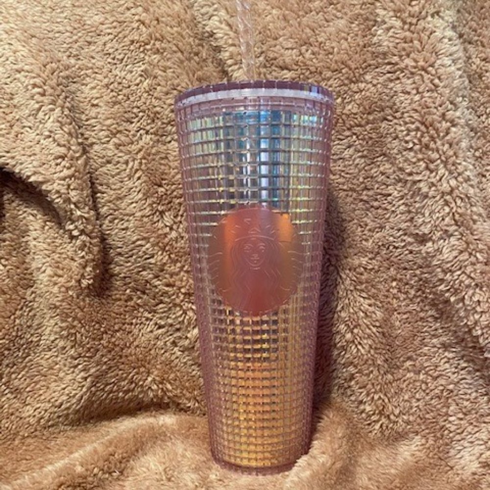 Pink Studded Starbucks Tumbler Holiday 2020